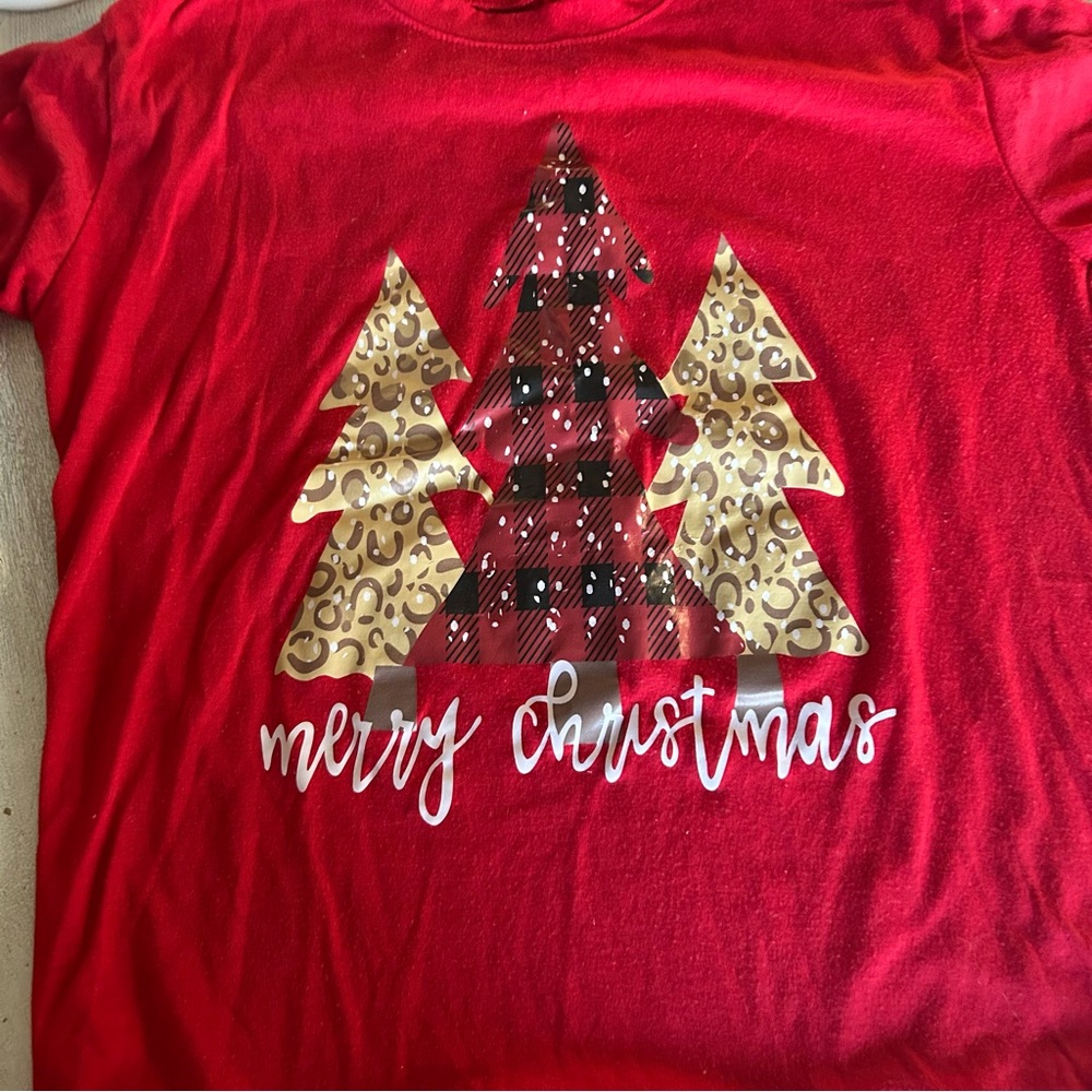 Festive Christmas Tree Shirts‎ - Red & White bundle - Picture 6 of 8